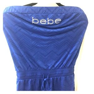 Like new strapless one piece shorts romper!